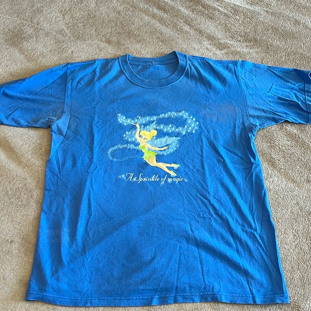 Disney Tinkerbell T-Shirt, Size M/L